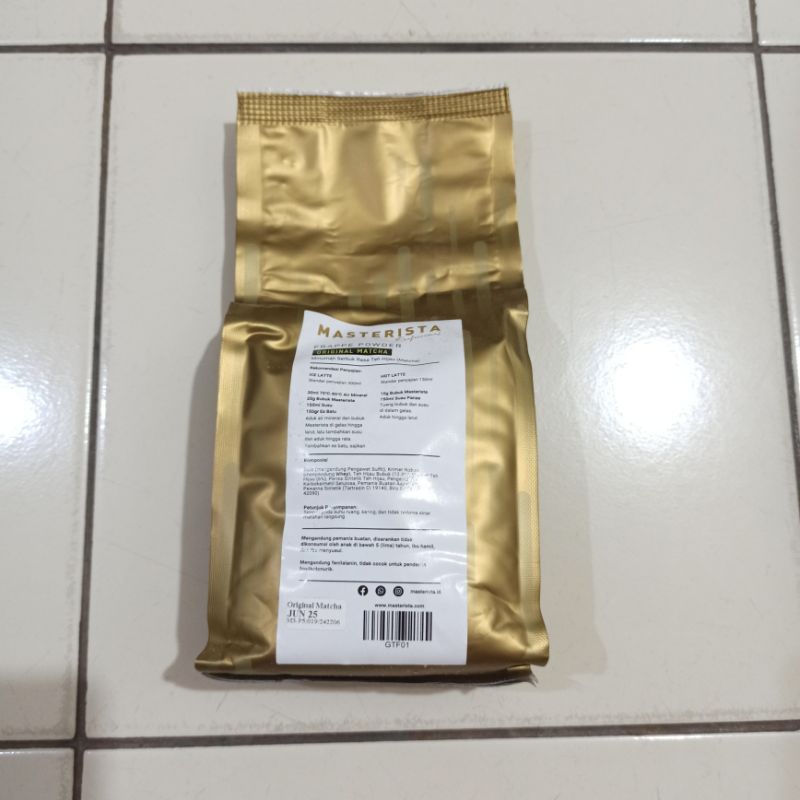 

Masterista Original Matcha 800gr Frappe Powder