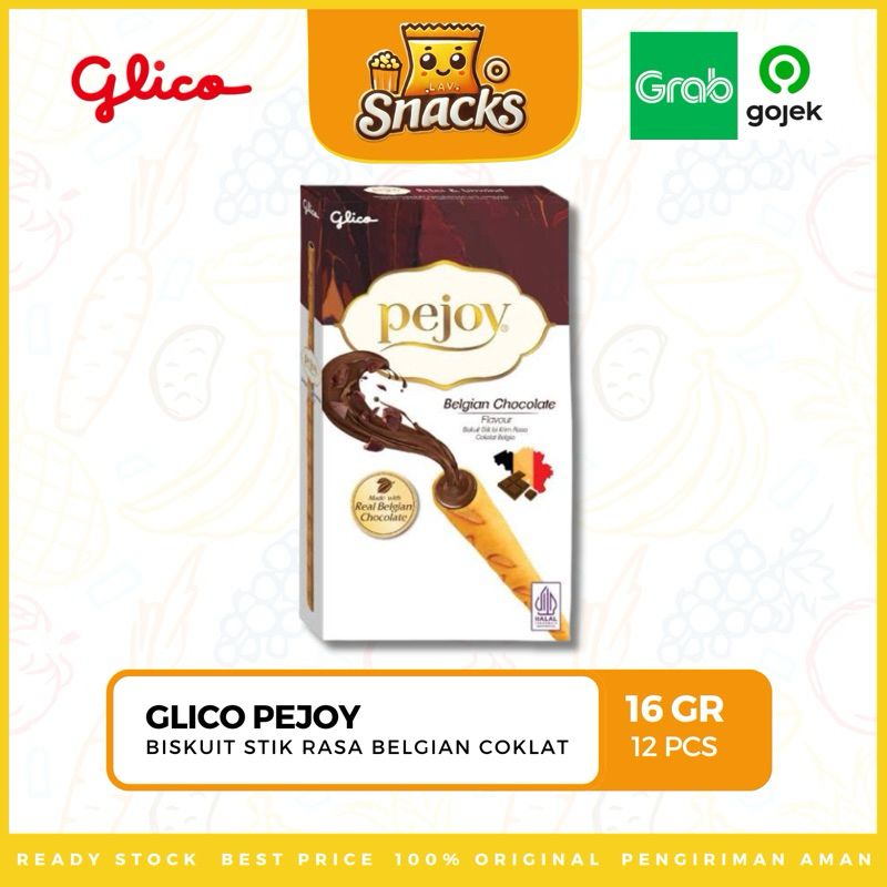 

Lav.Snacks︱Glico Pejoy Biskuit Stik Coklat 30GR - 1 PCS