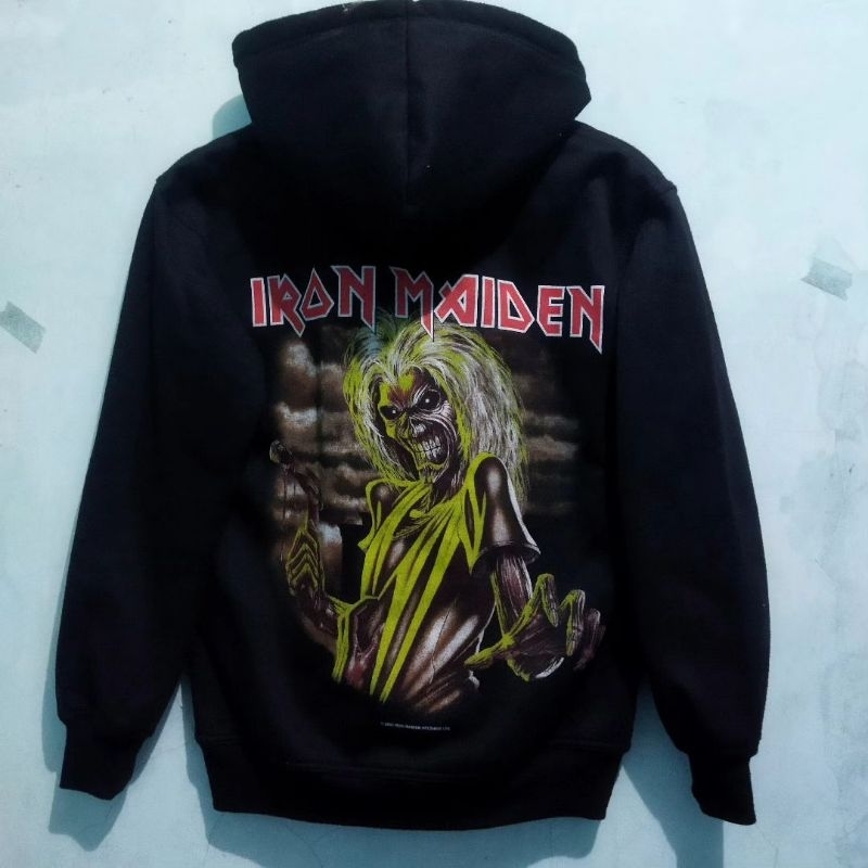 hoodie band iron maiden