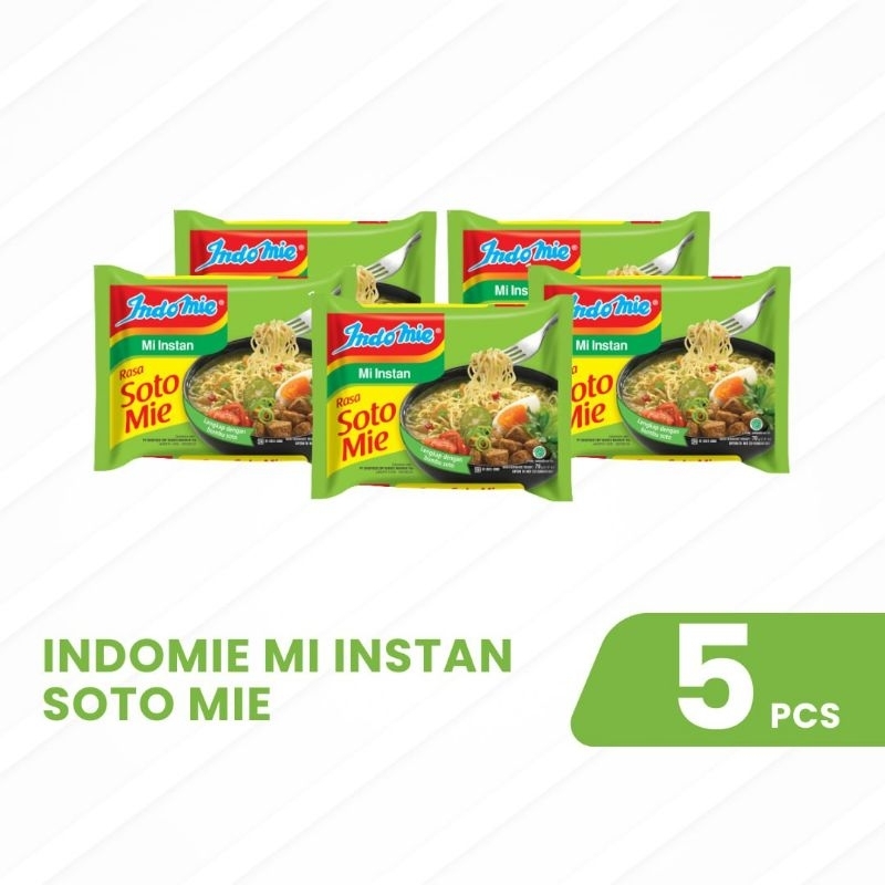 

Indomie Mi Instan Soto 5pcs