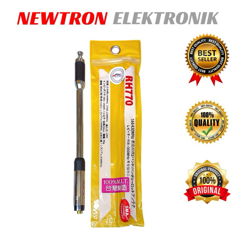 Bottom top - Antena RH770 Female Dualband HT VERTEC VT-5R VT-82 Pofung Comteck Merodith Berlin