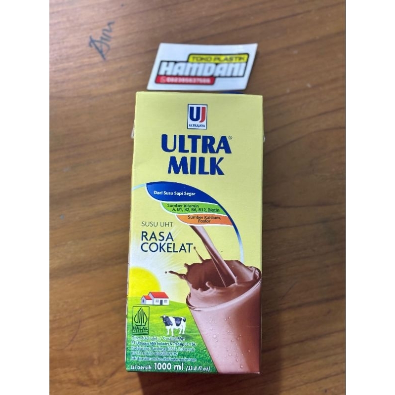 

Susu Ultra Milk Rasa Coklat 1 Liter / 1000Ml