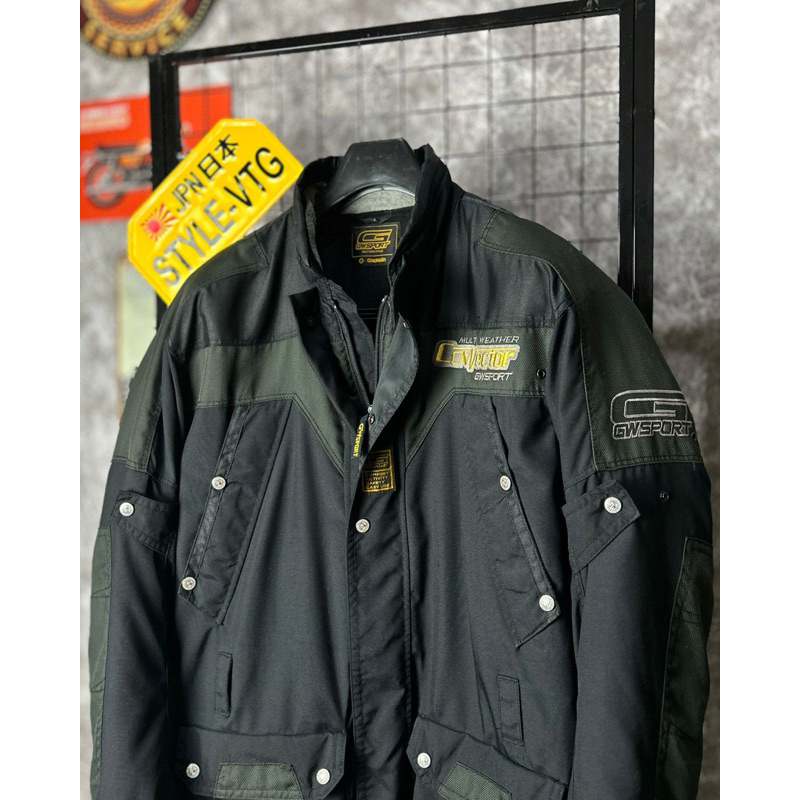 jaket motor touring racing biker Goldwin Motorcycle Japan Original dakar vintage jacket bkn harley d
