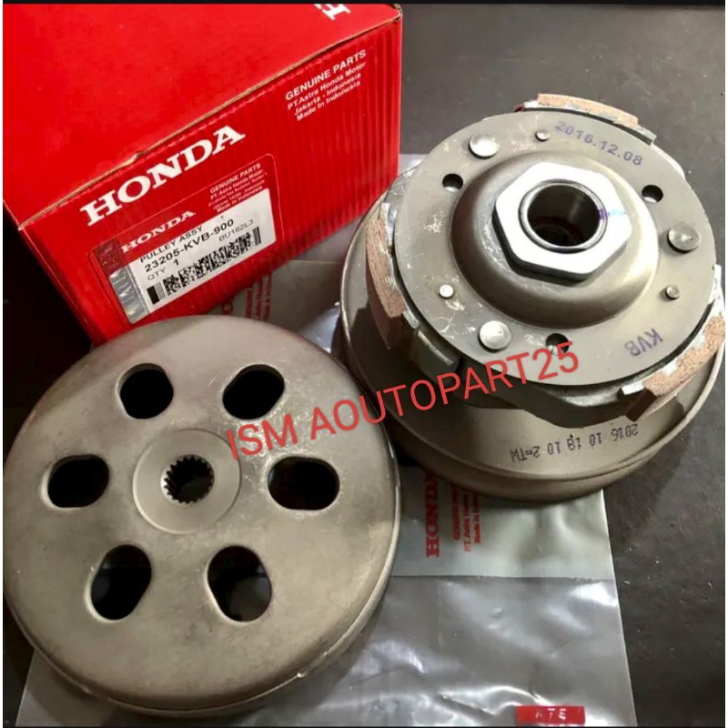 Pully Assy Original KVB Honda Vario Techno,Vario 110 karbu