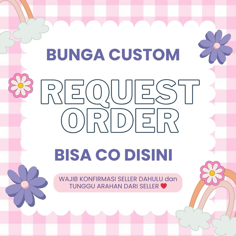 BUNGA CUSTOM Bunga Kawat Bulu Satuan / Bunga Kawat Bulu 1 Tangkai / Bunga Kawat Bulu Pertangkai / Pi