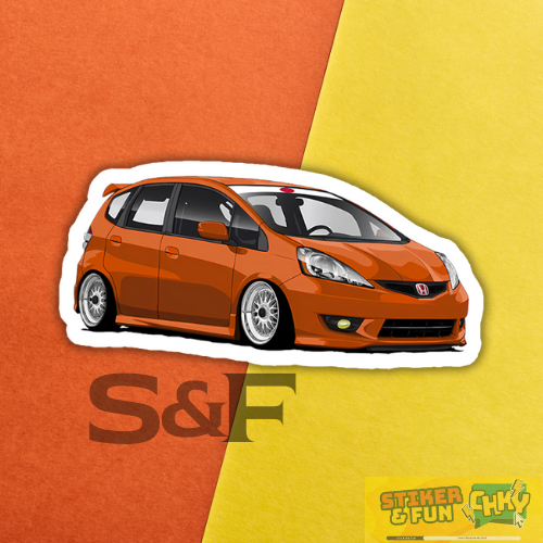 

Stiker Sticker Vinyl Laminasi HONDA JAZZ GE8 Vol 1