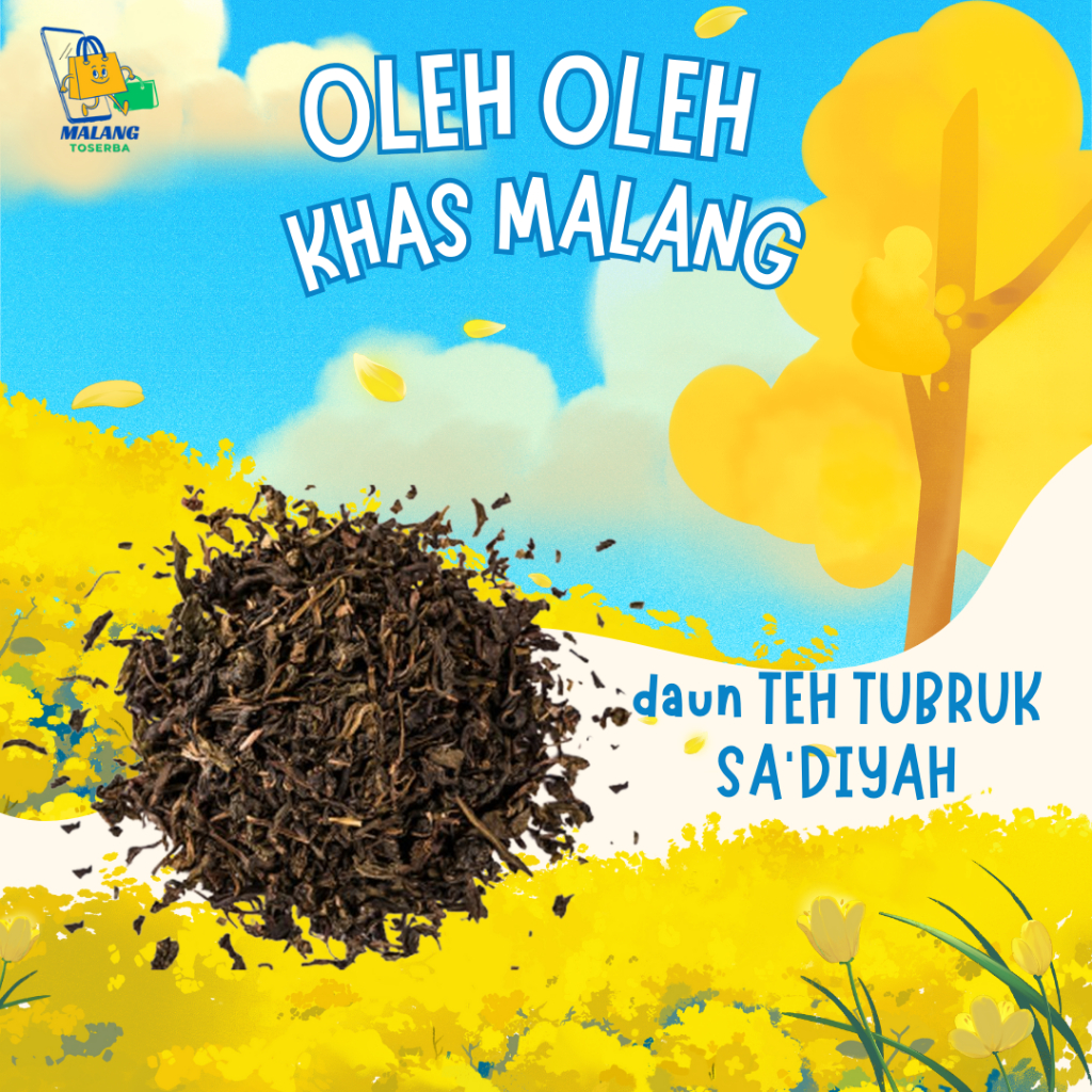 

[KIRIM INSTAN] DAUN TEH TUBRUK SA'DIYAH OLEH OLEH KHAS MALANG