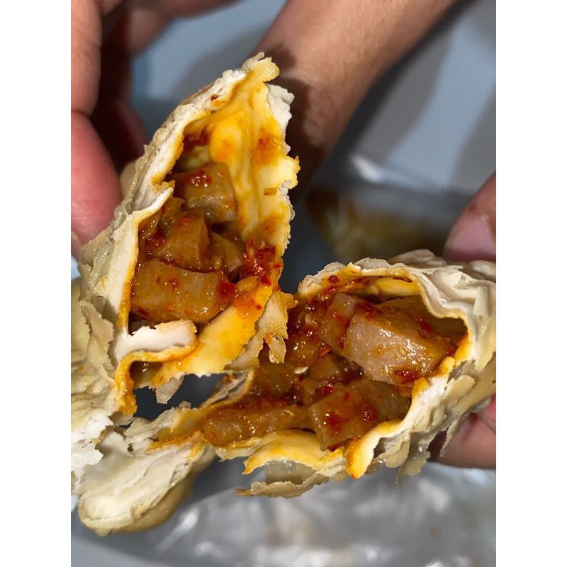 

Pangsit isi baso mercon viral (Di goreng/Di kuah)