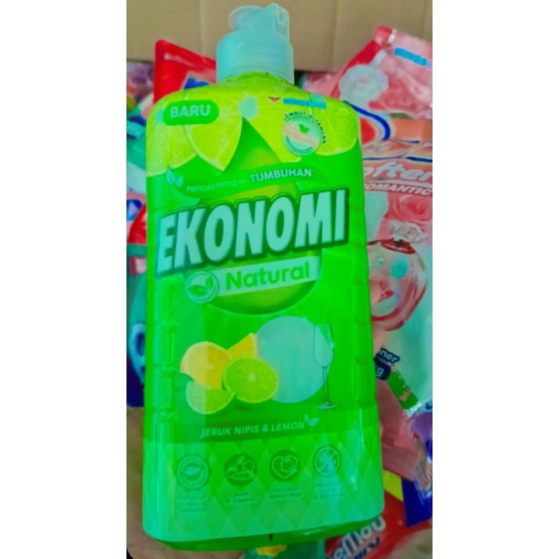 Ekonomi Sabun Cuci Piring botol 650 Ml Pump