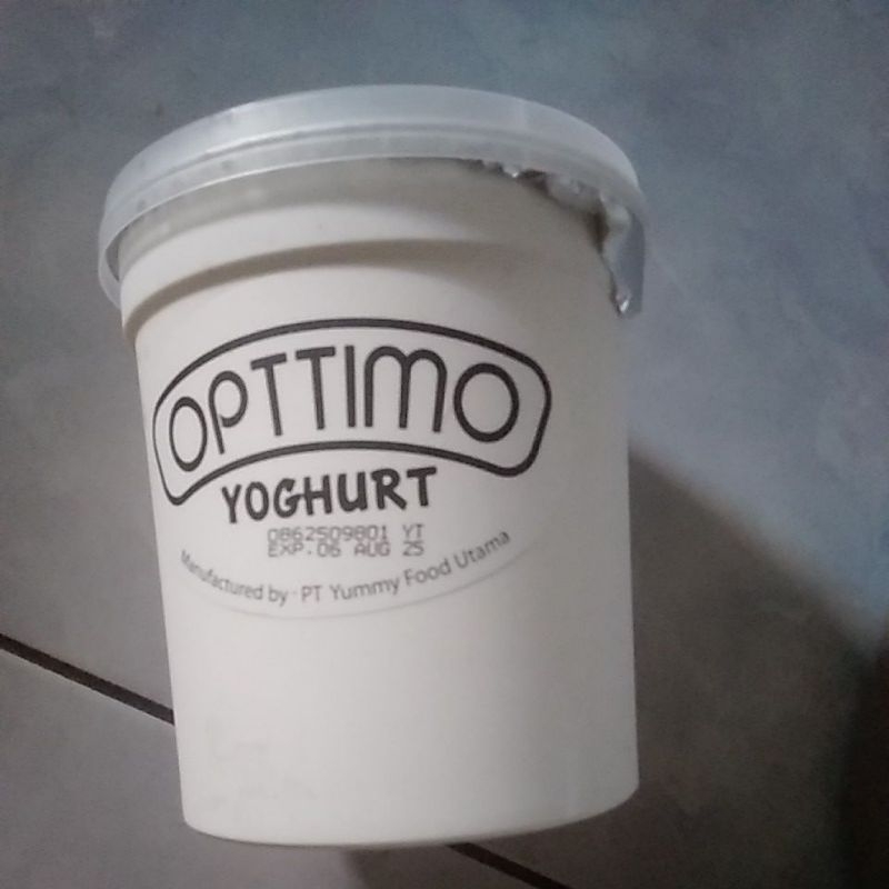 

Yoghurt opttimo plain UK 1 kg