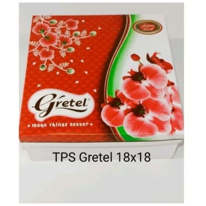 

Dus Gretel/Dus Kue/Kotak Nasi/SnackBox Uk 18*18*8cm 10pcs