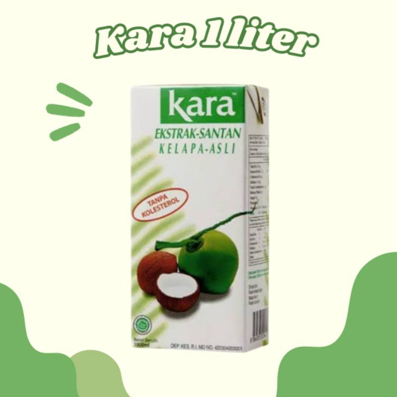 

Kara santan instan 1 liter