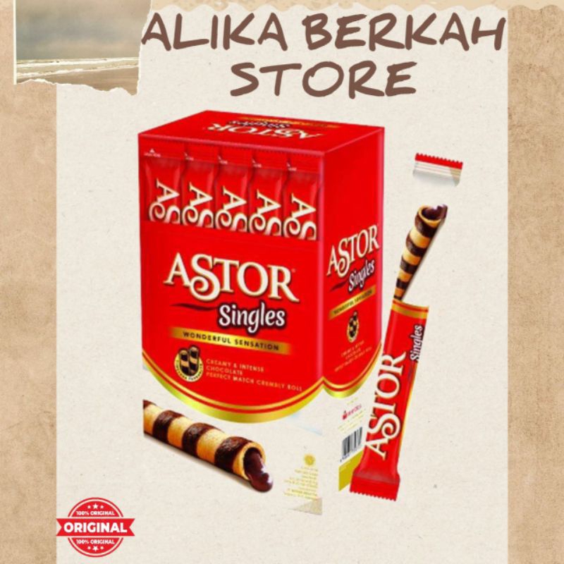 

Astor Singles Chocolate 1 BOX 20pcs
