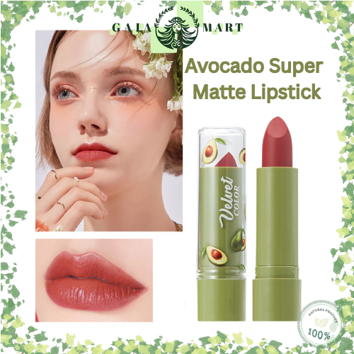 Hasaya Girl Daixuere Avocado Lipstick Super Matte Lipstik Kosmetik Pewarna Pemerah Bibir XX145