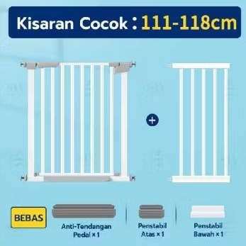 Prelove Second Bekas - Pagar Pintu Bayi Penghalang Pintu Bayi Pagar Tangga Bayi Pagar Pengaman Pintu