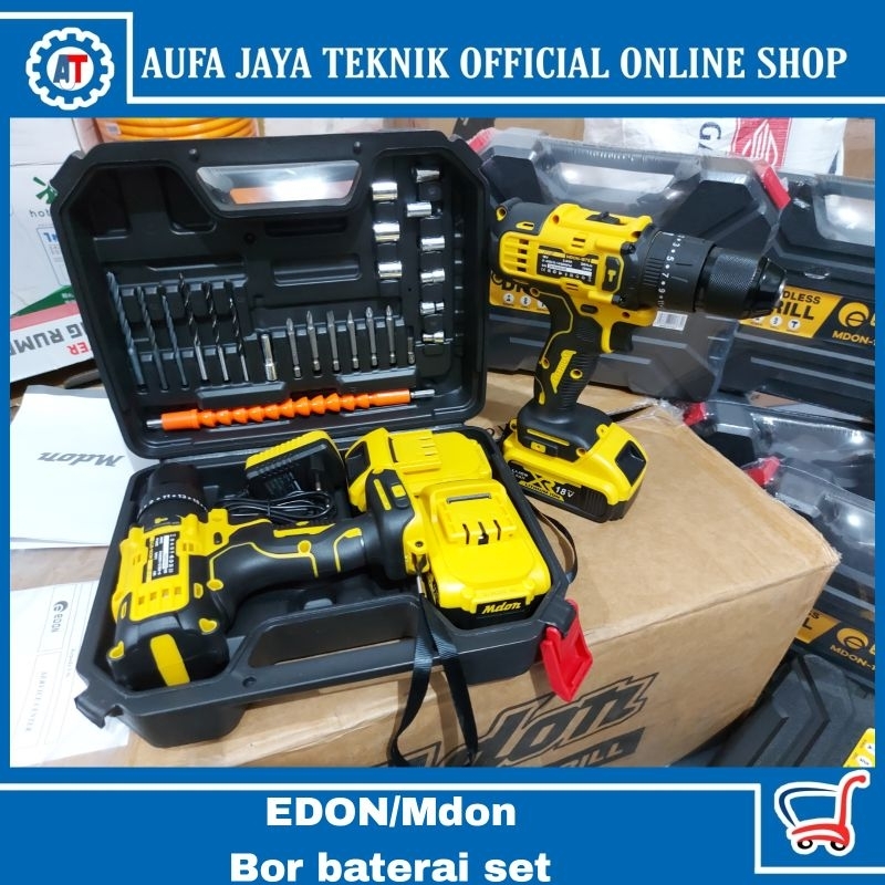 Edon Bor baterai edon mdon 18ts/mesin bor bor ces cesan