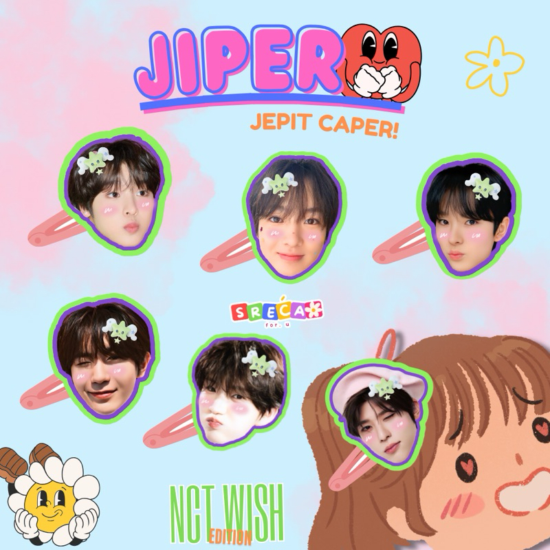 [sreca.for.u] NCT WISH JIPER (Jepit Caper) Acrylic