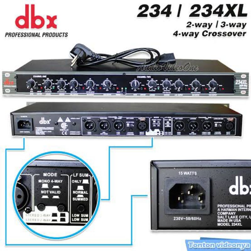 CROSSOVER DBX234/234XL USA