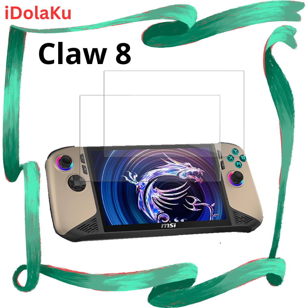 Tempered Glass for MSI Claw 8 ai+ Anti Gores Screen Protector Pelindung Layar Untuk MSI Claw A8