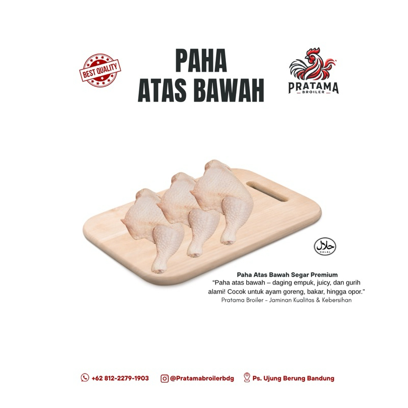 

Paha Atas Bawah / Sempal Paha - Pratama Broiler