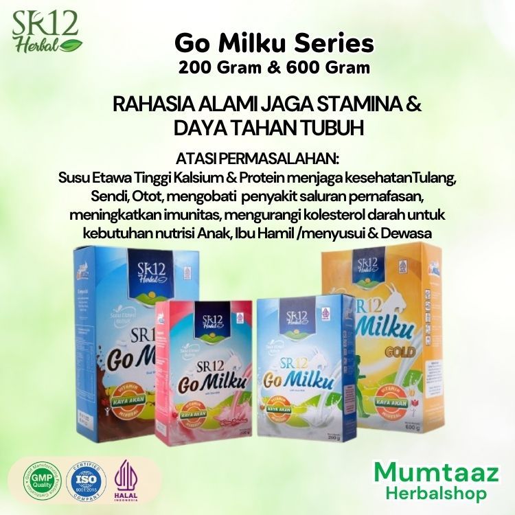 

SR12 GOMILKU SUSU BUBUK ETAWA PREMIUM TANPA GULA TINGGI KALSIUM ATASI MASALAH OTOT SENDI & TULANG