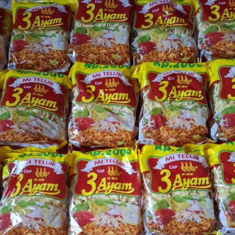 

MI TELUR Cap 3 AYAM Isi (2 keping)