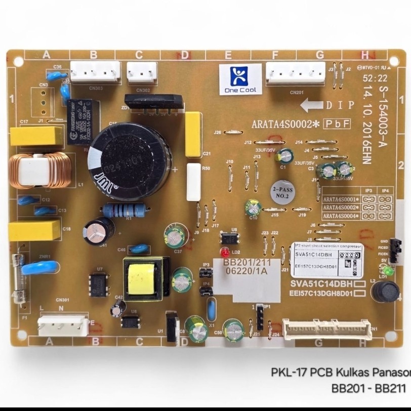 Modul Pcb Kulkas Panasonic Inverter BB201 BB211
