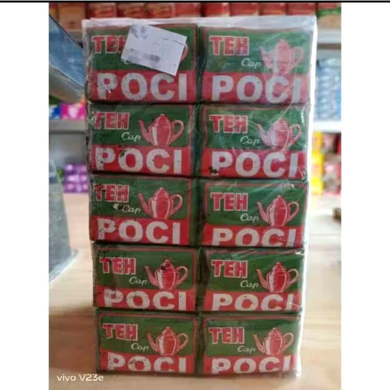 

teh poci hijau wangi melati 1slop isi 50pcs @10gram