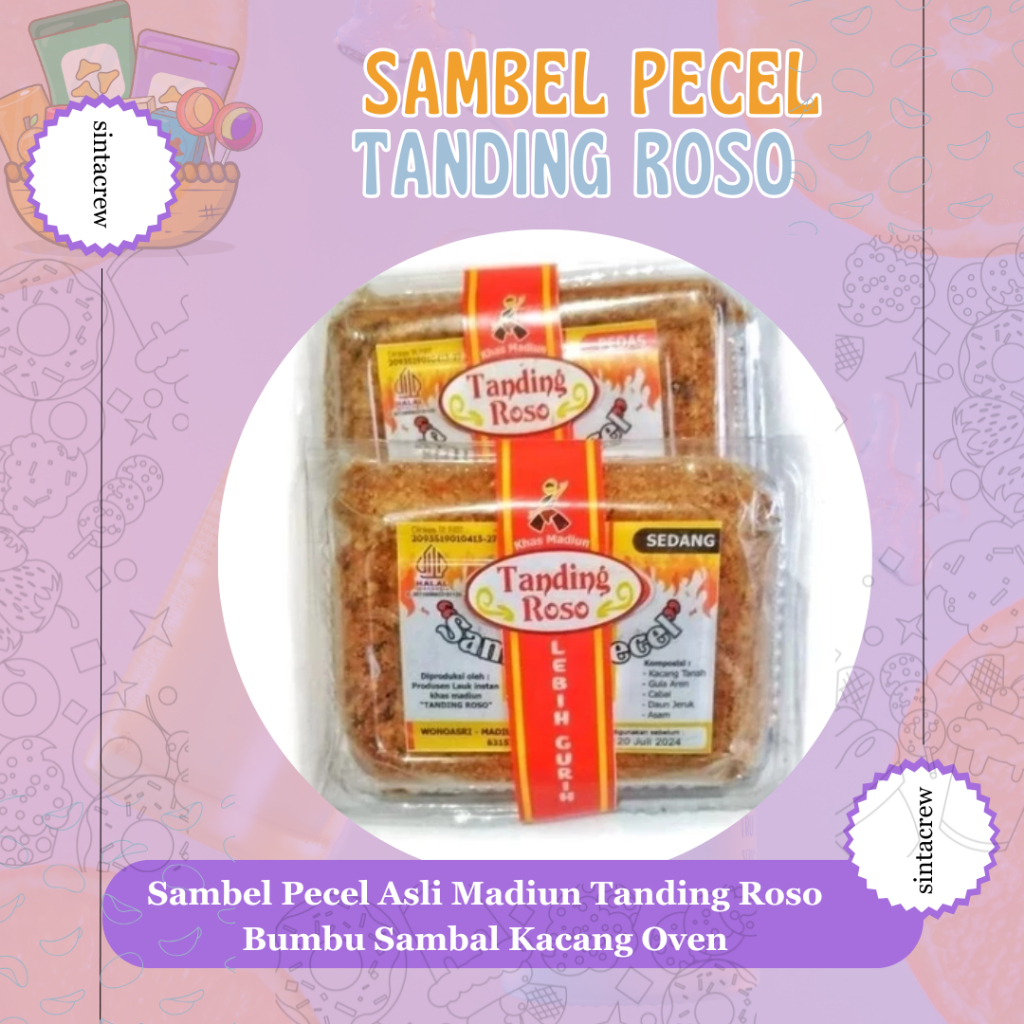 

Sambel Pecel Asli Madiun Tanding Roso Bumbu Sambal Kacang Oven