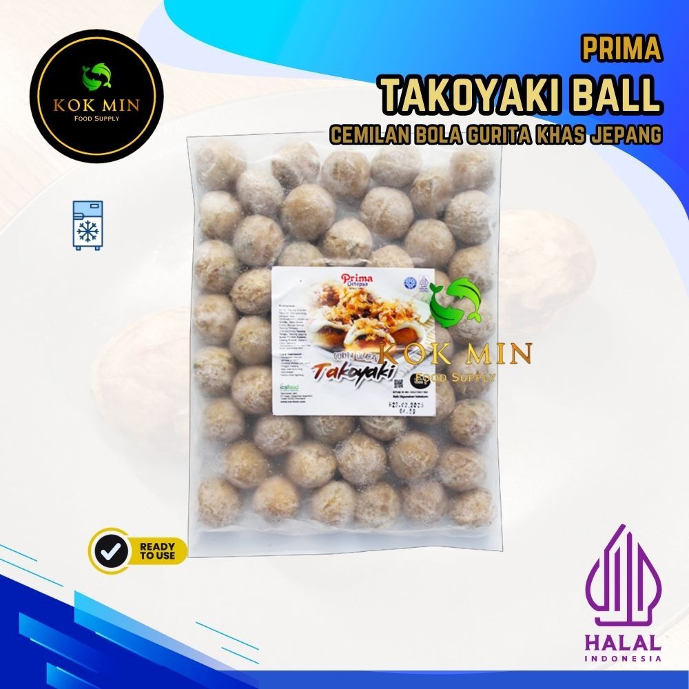 

Takoyaki Ball / Snack Bola Gurita Khas Jepang - 5 pcs
