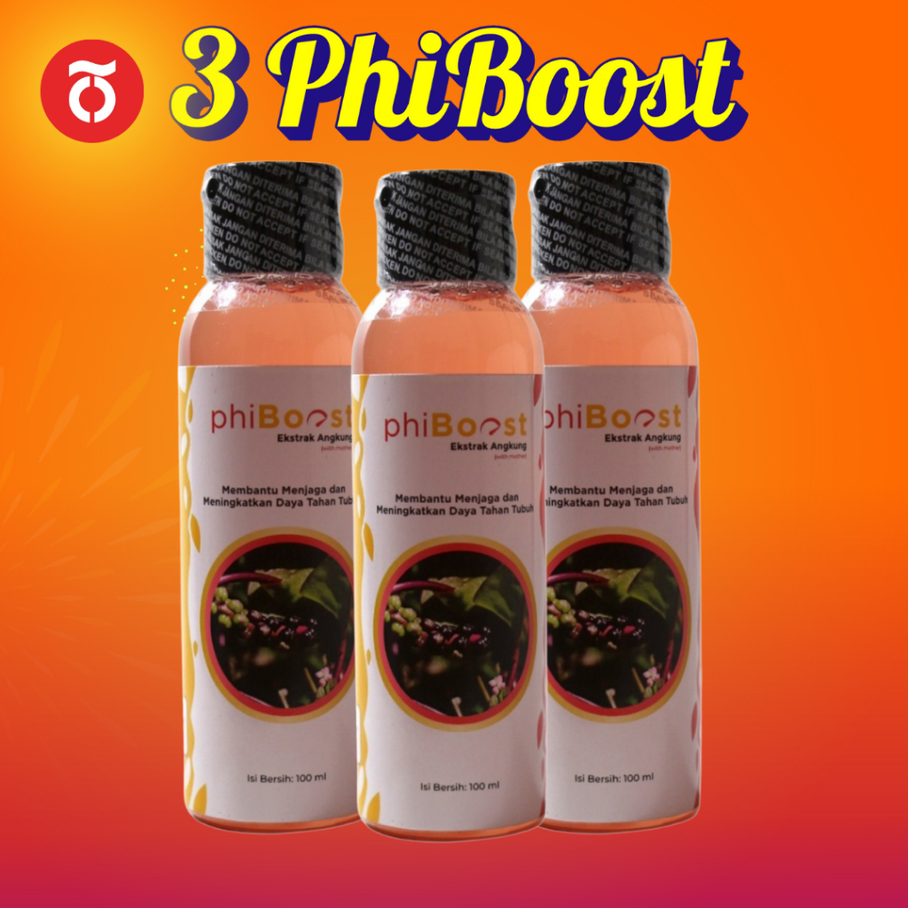 

PhiBoost Ekstrak Angkung Cair Paket Penyembuhan 3 botol