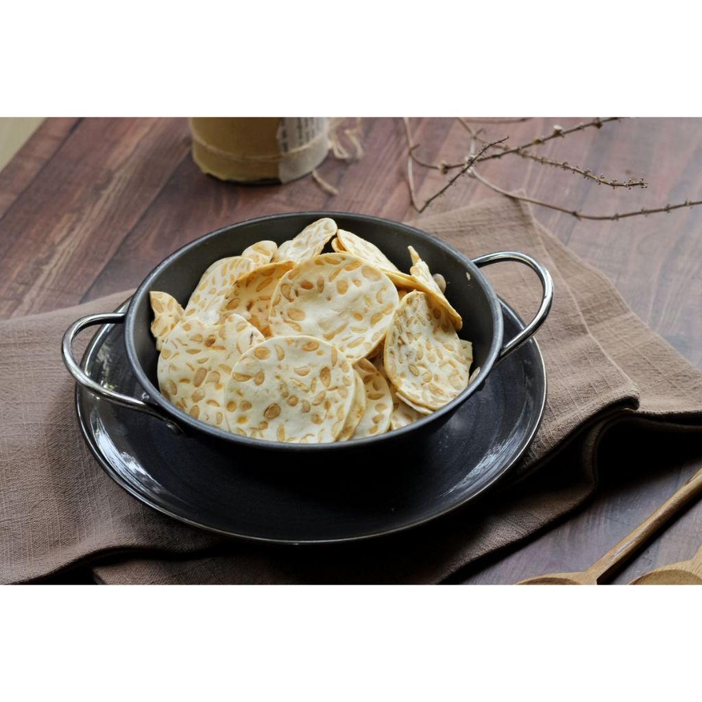 

Keripik Tempe Sagu Renyah Gurih/ Snack Kripik Tempe Rasa Premium