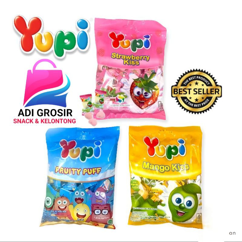 

PERMEN YUPI SAK Aneka Rasa 120 gr isi 50 pcs