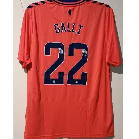 JERSEY EVERTON AWAY 2023-24 SIZE L AURORA GALLI BNWT