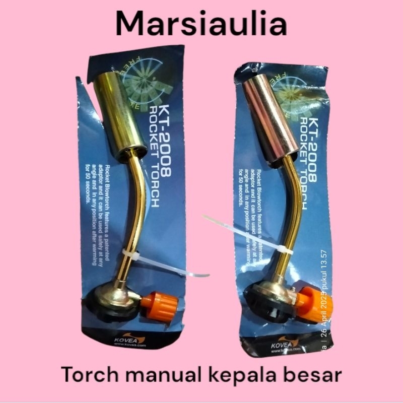 Blow blow Torch manual kepala besar alat las dgn gas las