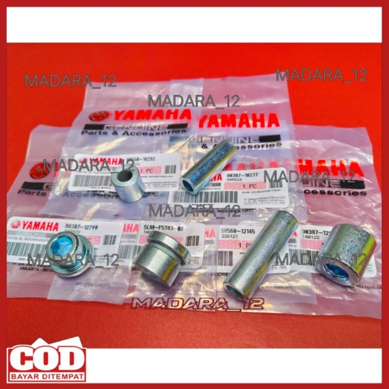 BOSH RODA FULLSET DEPAN BELAKANG DAN NAP GEAR YAMAHA JUPITER Z 110CC/BOSH BUSH BOS BUSHING BOSHING C