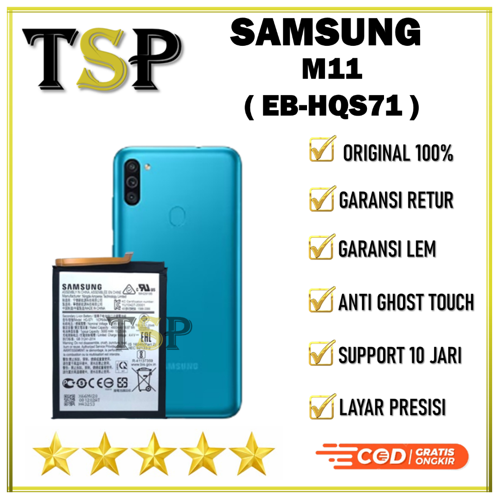 BATERAI SAMSUNG EB-HQS71 Samsung M11 Batre Batrai Baterai ORIGINAL 100%