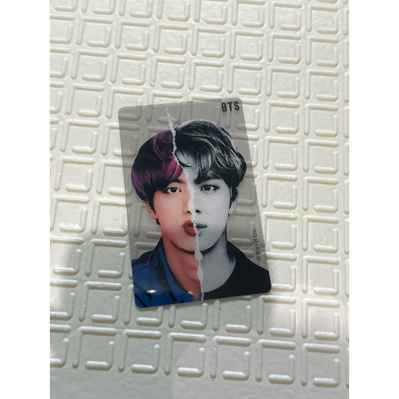 BTS JIN Transparant pc official olens