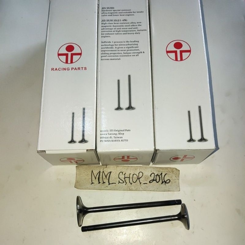 PAYUNG KLEP RACING MENTAH VALVE CUSTOM 24/28 23/27 34/29 BATANG 5