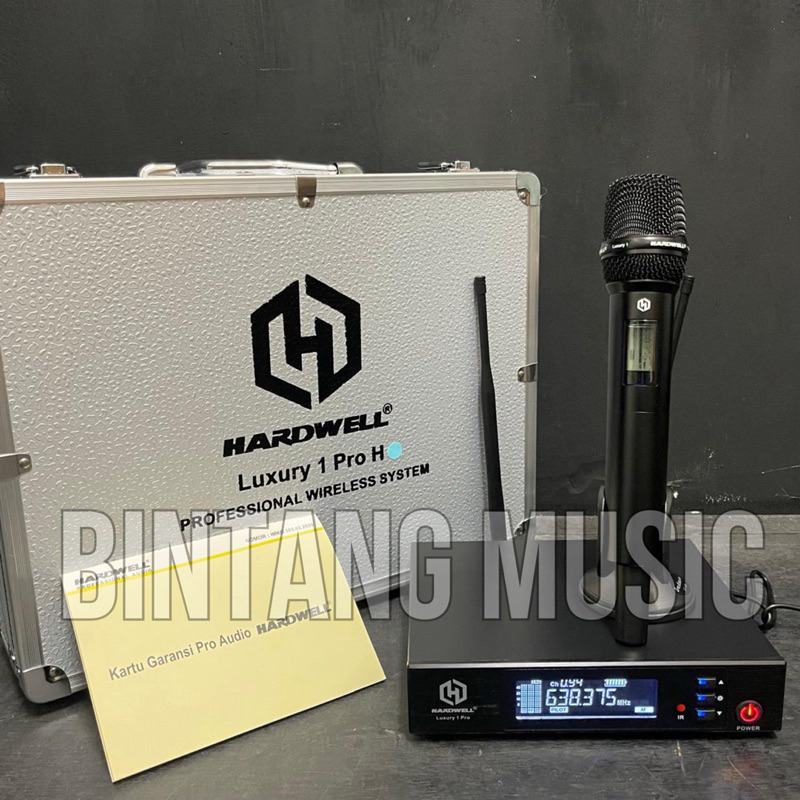 mic wireless hardwell luxury 1 pro original HARDWELL LUXURY 1PRO SINGLE MIC