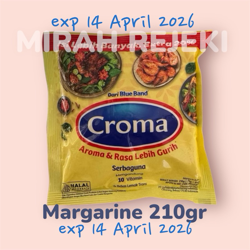 

CROMA margarine serbaguna 210 gr