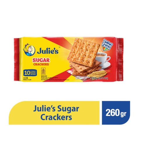 

Julies Sugar Crackers / Biskuit Tabur Gula 260 gr