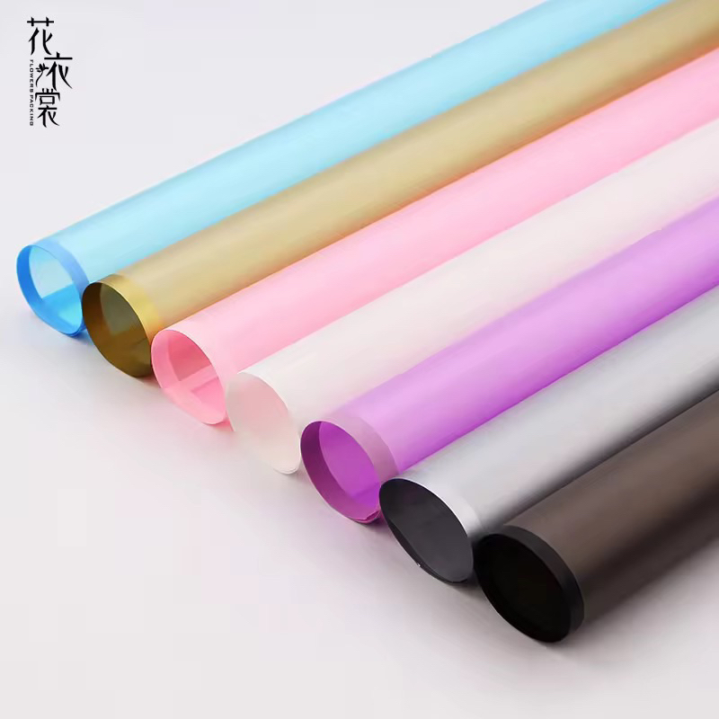 

FLOWER WRAPPING LINE COLOR CELLOPHANE WATERPROOF KERTAS BUKET PEMBUNGKUS BUNGA