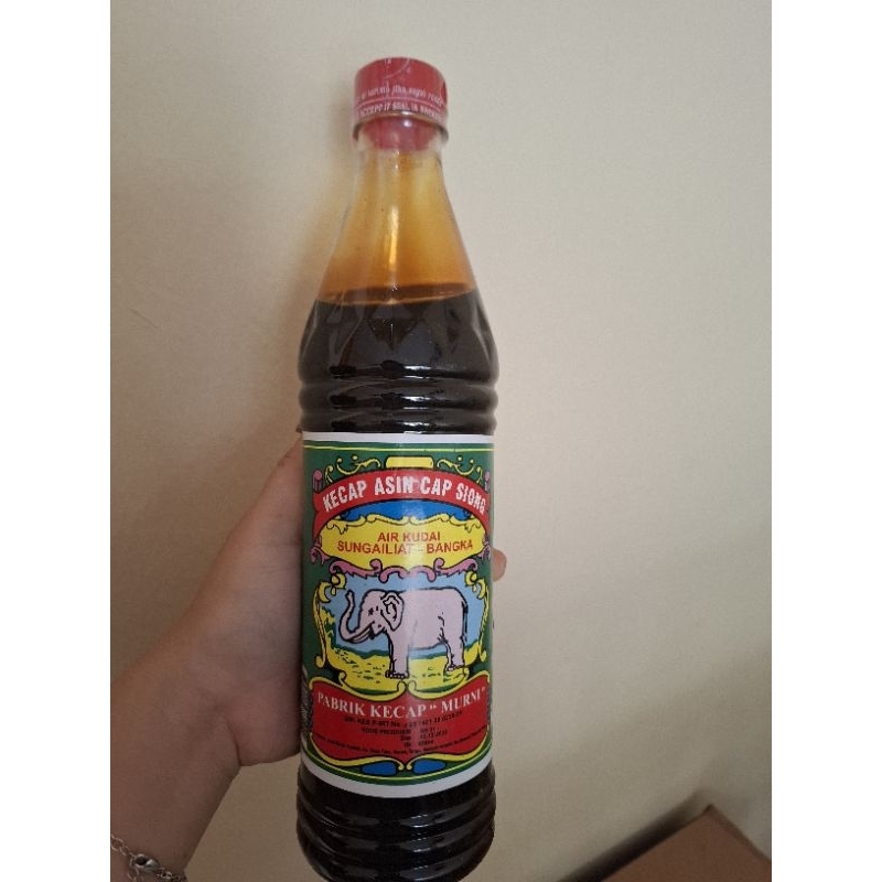 

KECAP ASIN BANGKA MERK GAJAH 620 ML