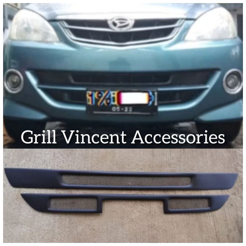 Grill radiator Pengaman radiator bemper avanza xenia vvti tipe S 2006 2007 2008 2009 2010 2011