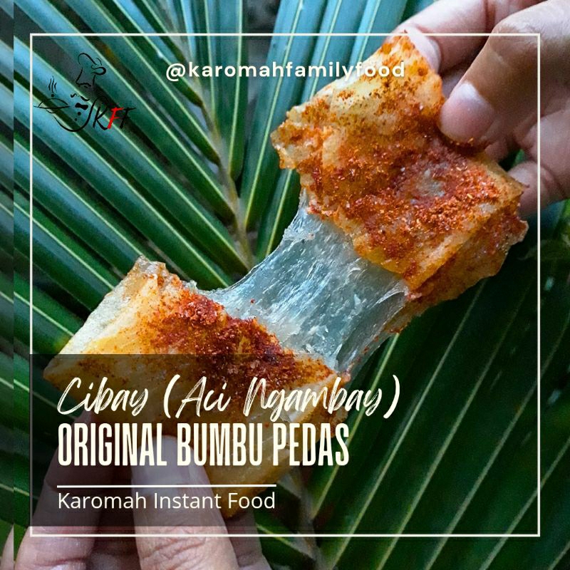 

《KFF》Aci Ngambay (CIBAY) Original Bumbu Pedas Isi 20 pcs / Cibay Instan /Cibay Polos / Frozen