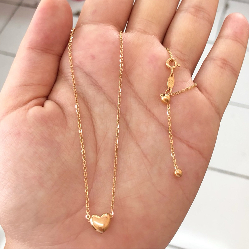 CL1E- KALUNG SERUT LOVE UBS 2.32GR KADAR 375 PANJANG MAX 45CM