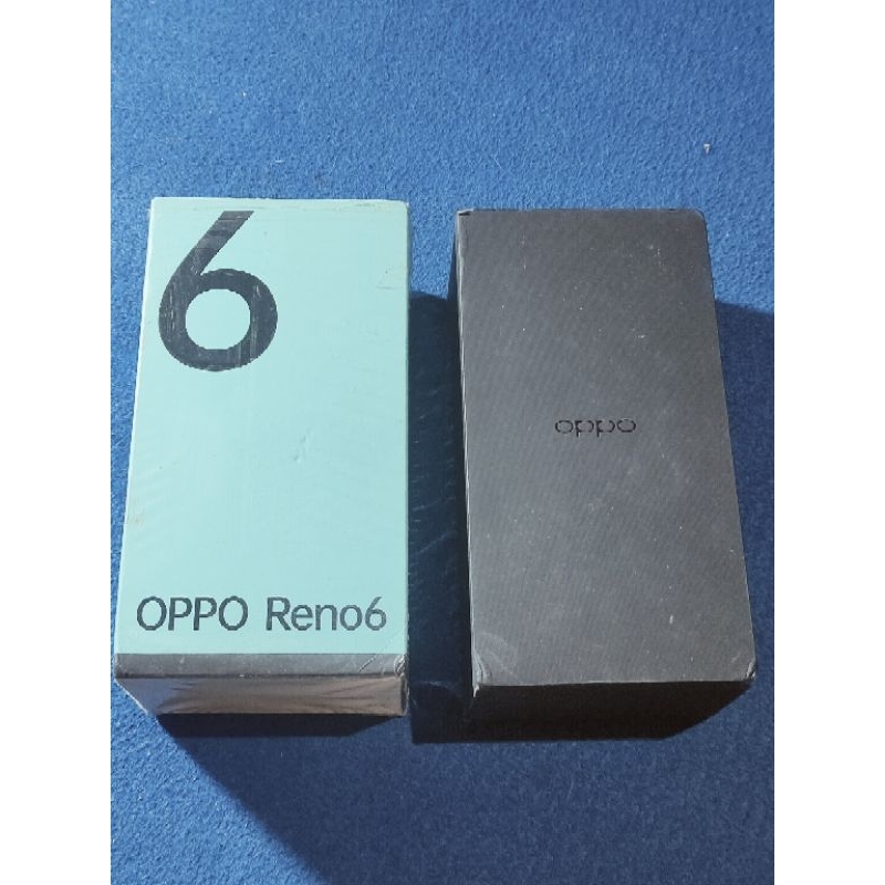 Box dosbuk kotak handphone oppo reno 6 4g ori original bawaan hp