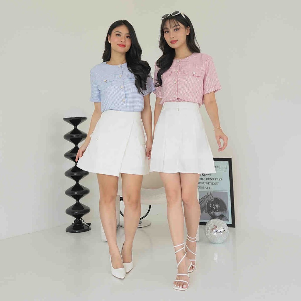 [Wear.Cissa] - Dress Knit Motif Perta