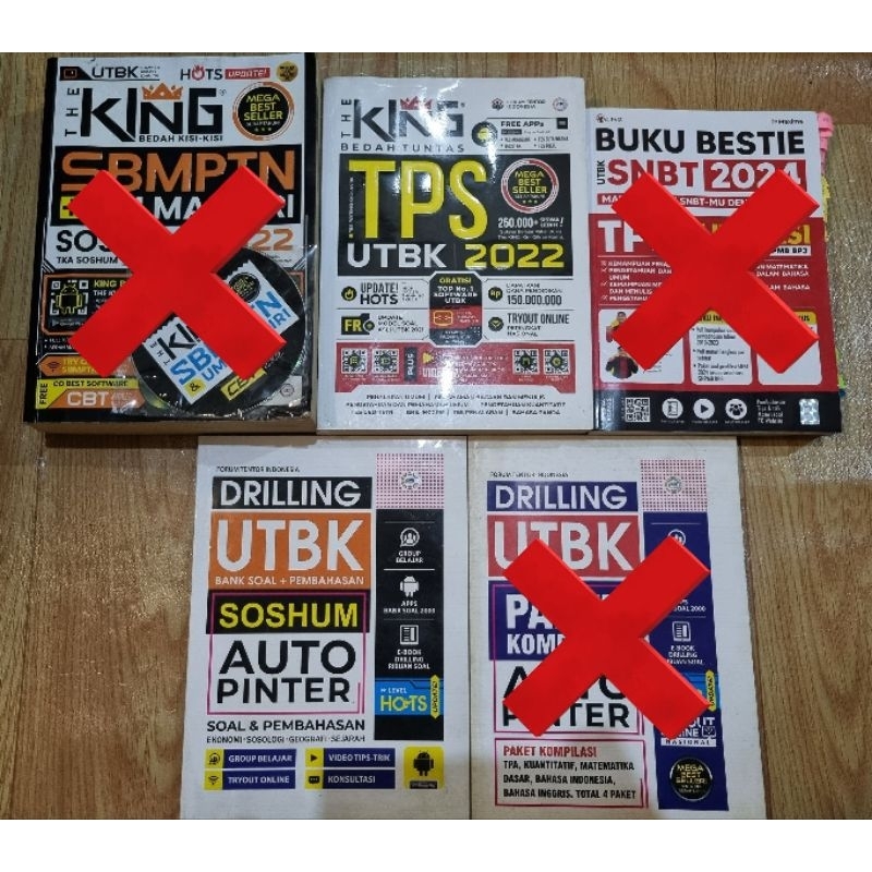 Preloved buku the king TPS UTBK 2022 SNBT